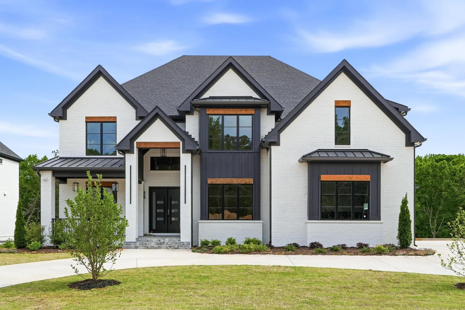 3610 Sky Lane modern farmhouse front elevation